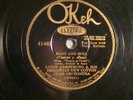 78:OKEH 41468 -LOUIS ARMSTRONG/ DUKE ELLINGTON - BODY  & SOUL /RING DEM BELLS -E