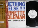 ORNETTE COLEMAN SOMETHING ELSE THE MUSIC OF CONTEMPORARY Japan OBI Promo LP
