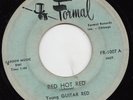 YOUNG GUITAR RED red hot red 45 uptempo R&B POPCORN soul MOD GARAGE dancer HEAR?