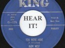 Rudy West R&B 45 (King 5276) You Were Mine / Just To Be With You
