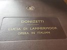 DONIZETTI LUCIA DI LAMMERMOOR COMPLETE 13 RECORD OPERA IN STUNNING CONDITION
