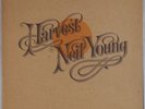 NEIL YOUNG: Harvest USA Textured ORIG Complete w/ Inserts LH STERLING VG++ LP