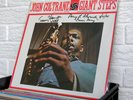 JOHN COLTRANE Giant Steps LP Signed by Tommy Flanagan & Cousin Mary