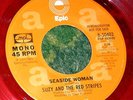 1977 PROMO RED WAX 45 - SUZY & RED STRIPES 