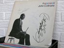 JOHN COLTRANE Ascension LP SIGNED by Pharoah Sanders/McCoy Tyner/Freddie Hubbard