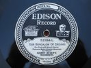 Edison ELECTRIC Diamond Disc 52184 HIGHWAYS/BUNGALOW DREAMS HARRY RESER ROUNDERS