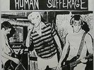 HUMAN SUFFERAGE s/t 1983 US ORG Ohio HARDCORE LP + Inserts PUNK Private DIY