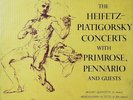 The Heifetz-Piatigorsky Concerts / RCA Living Stereo Soria LDS-6159, 3LP Box Set