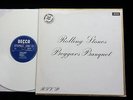 THE ROLLING STONES Beggars Banquet LP Decca Holland **WHITE VINYL** 1978 EX+