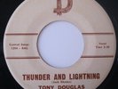 Tony Douglas-Thunder And Lightning/The World...-Rare Orig.Country 45-D-VG++ HEAR