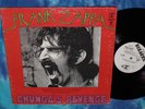 FRANK ZAPPA   CHUNGA'S REVENGE LP   NEAR MINT ORIGINAL WHITE LABEL PROMO PRESS