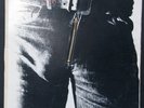 THE ROLLING STONES STICKY FINGERS ANDY WARHOL COVER W/WORK ZIPPER