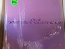 BOB DYLAN GWW :  JOHN BIRCH SOCIETY BLUES: LIME GREEN VINYL TMOQ PIG STICKER
