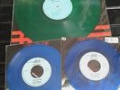 Gary Numan Green Vinyl Telekon and 2 Blue I Die You Singles