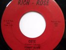 TOMMY BURK & COUNTS 45 Cute / Ding-A-Ling NEAR MINT Doo Wop STAMPED Orig dm344