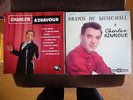 CHARLES AZNAVOUR, 2 TRENTE TROIS TOURS 25 CM TRÈS BON ÉTAT