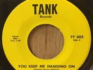BLACK NASTY funk soul psych 45 You Keep Me Hanging On   Tank VG++