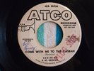 GANIMIAN & HIS ORIENTALS Come With Me To The Casbah 45rpm WHITE LABEL PROMO Atco
