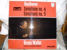 Beethoven Symphonies N 4-N 5 Bruno Walter/Philips Hi-Fi Stereo 835 541 AY 1Ed