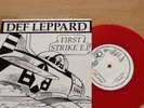Def Leppard First Strike E.P. France  Very Rare  Mint