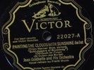 Jean Goldkette Painting the Clouds Jazz Dance Victor Scroll 78 Tip-Toe Tulips