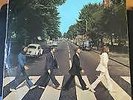 The Beatles, ABBEY ROAD, RARE 1969 UK BLACK & YELLOW PARLOPHONE LABEL EXPORT LP.