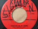 * LOVERS Strange As It Seems / Party Line NY 1961 DOO WOP R&B Keller 101 45 HEAR