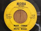 BELITA WOODS   Magic Corner / Grounded   northern soul 45 on Moira   P Funk