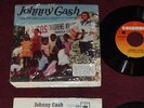 Johnny Cash 45  Ballad of Annie Palmer w/PS + IN THE JAILHOUSE NOW w/PS