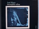 MEMPHIS SLIM JUST BLUES ULTRA-RARE ORIG '60 BLUESVILLE MONO LP DG RVG NEAR MINT