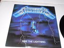 1984 Metallica ?– Ride The Lightning, Lp, Music For Nations ?– MFN 27 France