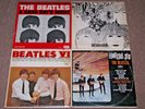 4X BEATLES   REVOLVER,HARD DAYS NIGHT,SOMETHING NEW,VI Orig CAPITOL MONO LP's,st