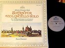 ARCHIV GERMANY: PIERRE FOURNIER: BACH: CELLO SUITE #1 & #2 MINT- PLAY GRADED