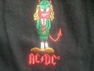 AC / DC OFFICIAL TOUR SOUVENIR BLACK DENIM / JEANS JACKET SIZE XL TOUR 1991 RARE