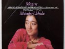 W A MOZART LP 3 piano sonatas MITSUKO UCHIDA Philips Dig audiophile 1984 NM
