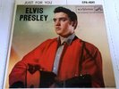 ELVIS PRESLEY JUST FOR YOU  EPA-4041 RCA 45 RPM Elvis Presley Dog on Side