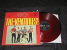 The Ventures Go With Red Vinyl Record Album Liberty LP7562 Japan Import