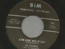 DOOWOP R&B- JOE CALDWELL & FELIX LARK W/  MAJESTICS- HEAR -1961 KING PRESS -BIM