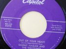 SAMMY HAGAN & THE VISCOUNTS Out Of Your Heart 45 CAPITOL F3772 DOO-WOP VG++