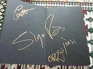 Sigur Ros Signed Journal Notebook Sketchbook Diary Besta Takk Tour Exclusive VIP