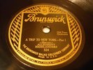 COUNTRY CHARLIE POOLE ROY HARVEY A Trip To New York BRUNSWICK 324 E-