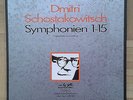 B603 SHOSTAKOVICH SYMPHONIES 1 - 15 COMPLETE 13 x LP EURODISC MELODIYA STEREO