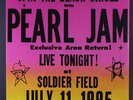 PEARL JAM: Spin The Black Circle - Live Tonight  At Soldier Field, July 11, 199