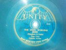 OTIS NEWTON Prayer Of Faith/Unity Workers Song UNITY (by FLEXO) GREEN FLEX 78RPM