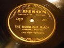 EDISON NEW YORKERS The Moonlight March / Orange Blossom Time EDISON 14074 LATE