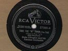 78 rpm Duke Ellington Victor 27380 Take the 