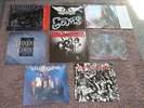 8 x  Heavy Metal Rock LPs Bon Jovi Aerosmith Kingdom Come Europe David Lee Roth