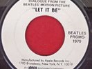 BEATLES Dialogue From The Motion Picture Let It Be original promo 45 on Apple
