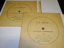 BACH: COMPLETE BRANDENBURG CONCERTOS - RISTENPART -  DISCOPHILE FRANCAIS 2 LPs