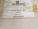 GENESIS BBC ROCK HOUR #123 1980 05-27-80 KNEBWORTH 78 REEL TO REEL   +INFO SHEET